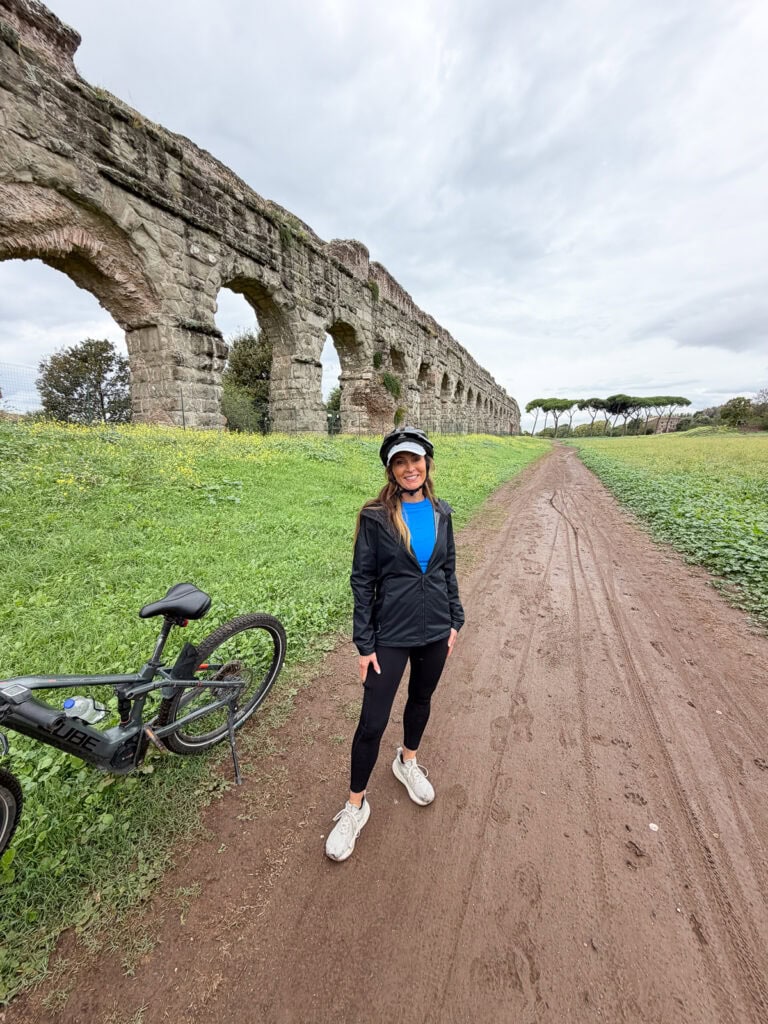 Bike ride on the Appian Way